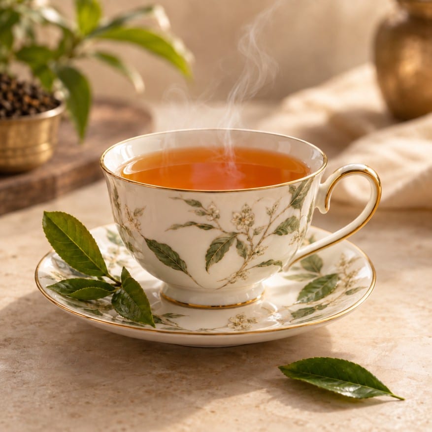 A cup of Glentilt tea
